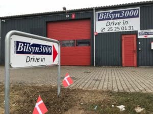Bilsyn3000 har adresse på H C Ørstedsvej 20, port 2.